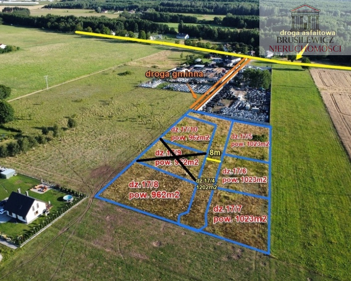 Działka Sprzedaż Borek